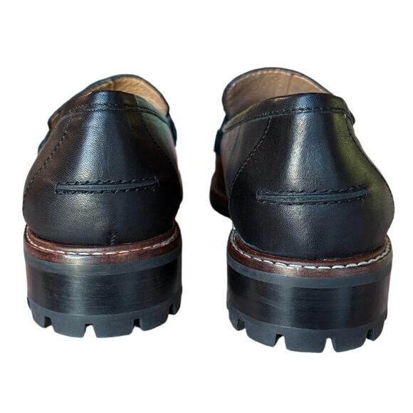 Madewell The Corinne Black Lug Sole Loafers Versatile Updated Classic size 9 - Picture 5 of 16